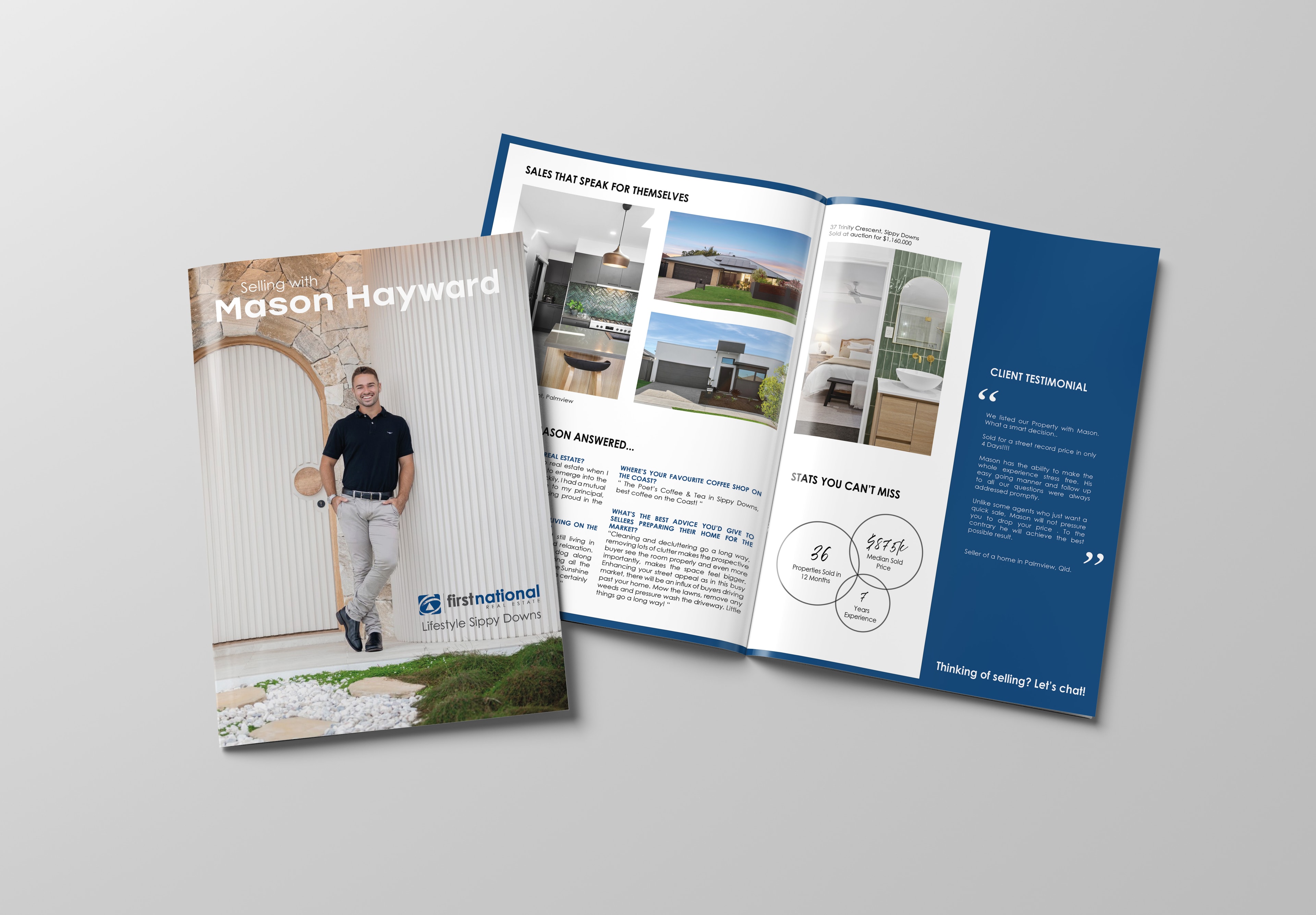 Mason Hayward Booklet Graphic Design