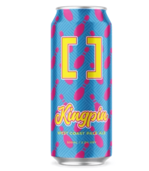 Kingpin pale ale can