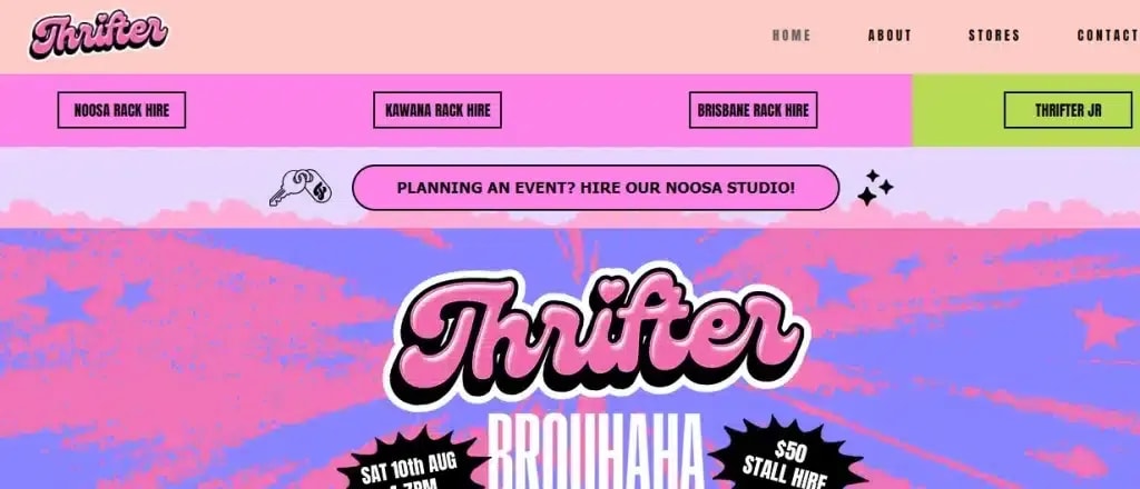 Thrifter Brouhaha website